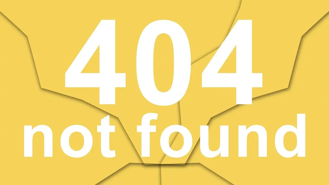 Erreur 404